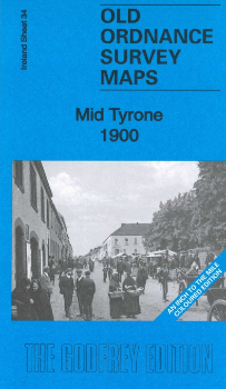 Alan Godfrey Map: Mid Tyrone 1900 (coloured edition)